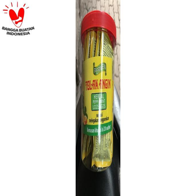 

Permen Tolak Angin 1 Toples Peles 20 Sachet / Herbal Sido Muncul SALE Kode 1061