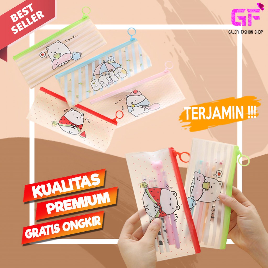 

TEMPAT PENSIL KARAKTER TEPAK KOTAK PENSIL PENCIL CASE ALAT TULIS TRANSPARAN IMPORT LUCU MURAH GF221