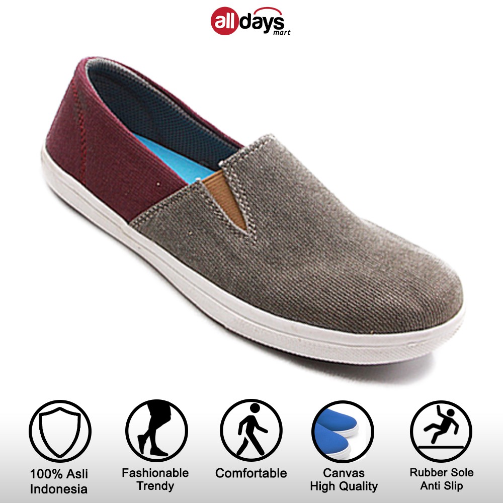 Alldays Mart 03 - Kaizen Sepatu Slip On Wanita Random Motif dan Warna Size 36-40