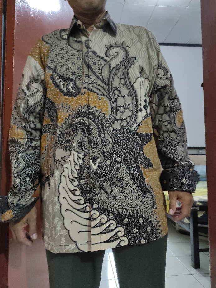 Batik Pria Kresna Lapis Furing Katun Halus Sragenan Size M-xxl Asli Solo High Quality