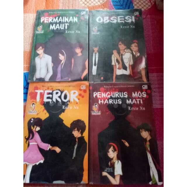 Novel OBSESI series karya Lexie Xu