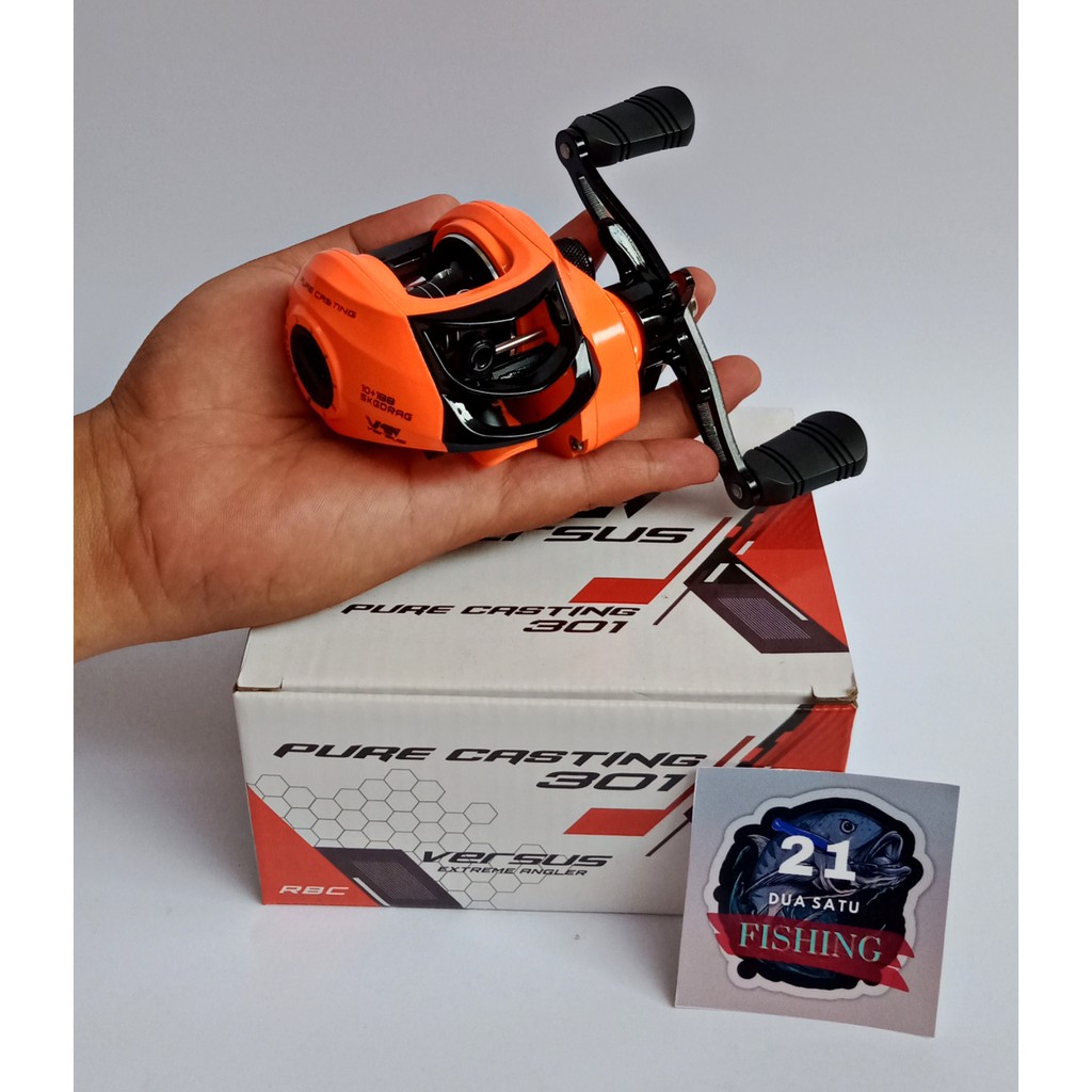 Gulungan Pancing Rel OH Reel Casting Versus Pure Casting- 301 Ril Rell