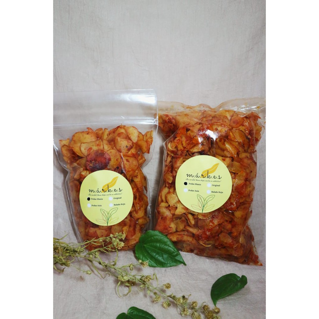

Markes Keripik Singkong Pedas Manis