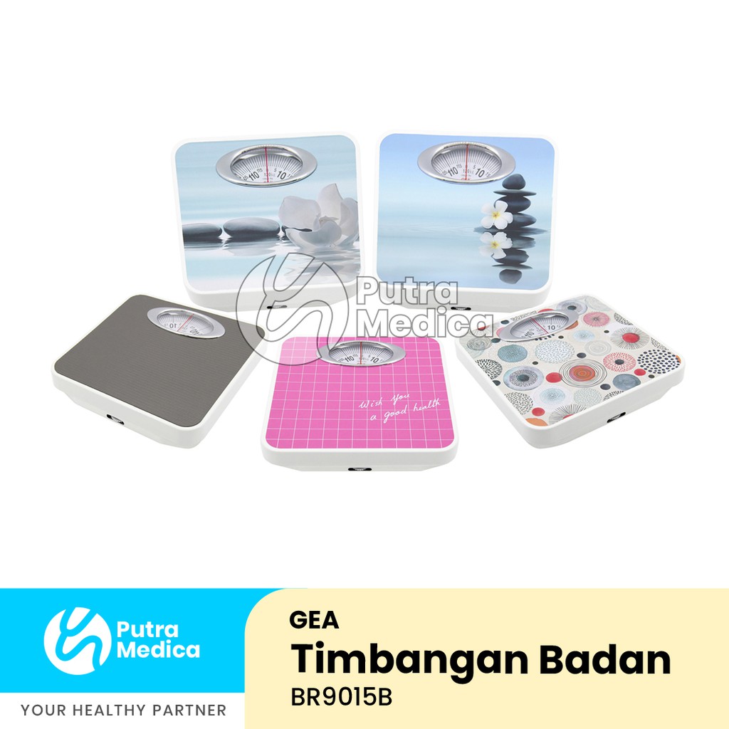 Gea Timbangan Badan Manual BR9015B / Timbangan Injak / Alat Ukur Berat Badan