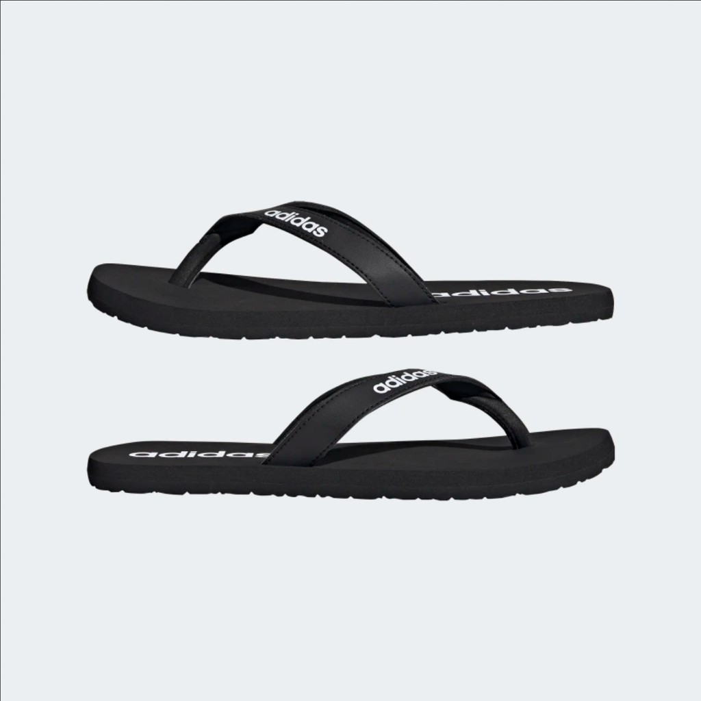 Adidas Eezay Flip Flops Black Hitam EG2042 Sendal Jepit Original 100%