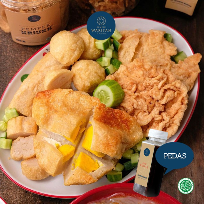 

Pempek warisan enak nikmat mix besar frozen - paket - PMB7 - Pedas