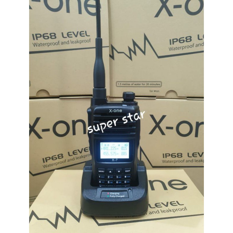 HT X ONE X7 DUAL BAND 15WATT ANTI AIR IP68