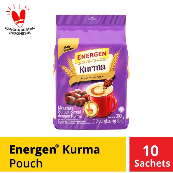 

Aneka Snack Energen Kurma Renteng isi 10 Sachet