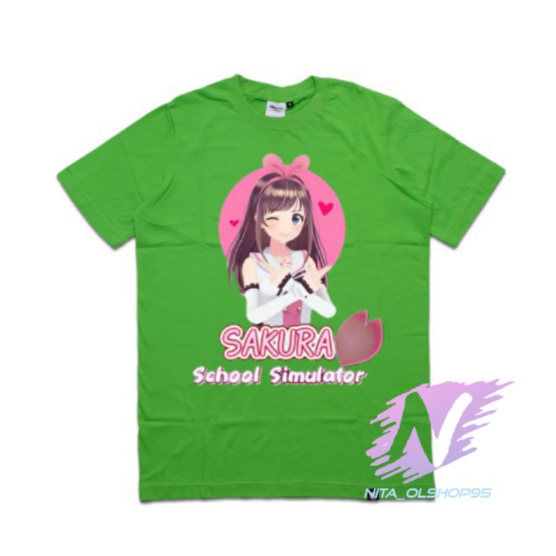 kaos sakura school simulator love terbaru kaos anak