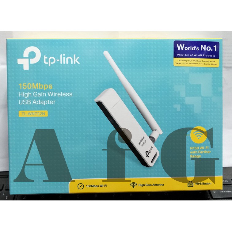 TPLink Wireless USB WiFi Adapter TL-WN722N with antena