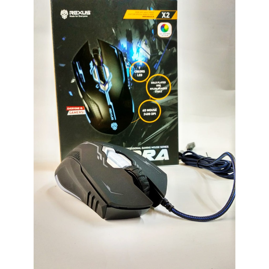 MOUSE GAMING USB REXUS XIERRA X2