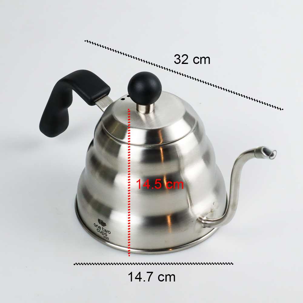 Coffee Maker Pot V60 Drip Kettle Teko Barista 1000ML