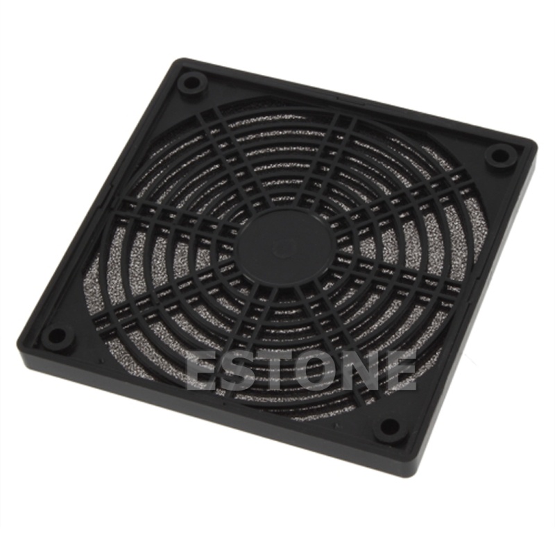 Bt 12CM Filter Kipas Angin Anti Debu PC Untuk Case Computer Chassis Fan Duster Penutup Jaring