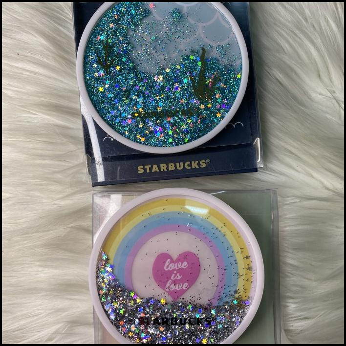 Mug Gelas - Coaster / Tutup Gelas Starbucks Original