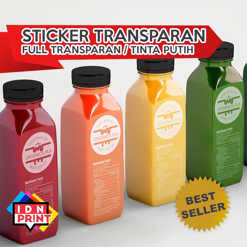 

IDN PRINT - Cetak Murah Stiker Transparan Tinta Putih White Ink A3+