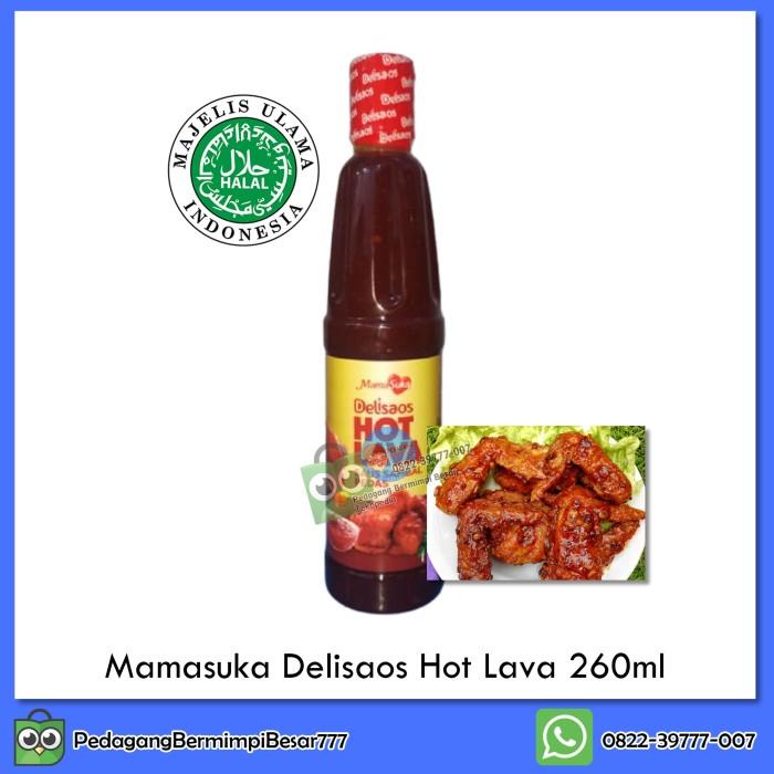 

Mamasuka Delisaos Hot Lava 260ml | Saus Sambal Pedas | Saus Korea Best Seller