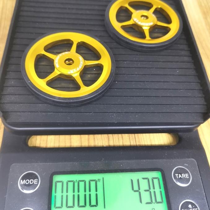 Brompton Easy Wheel Aceoffix Gold