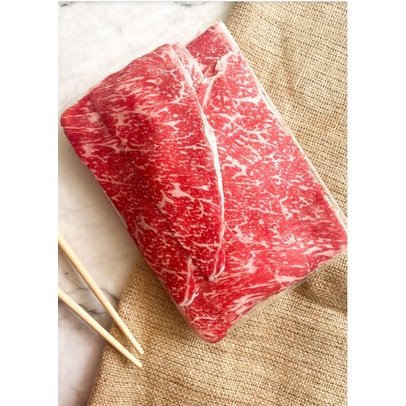 

Daging Sapi Beef Slice AUS Wagyu Topside MB 8 - 9