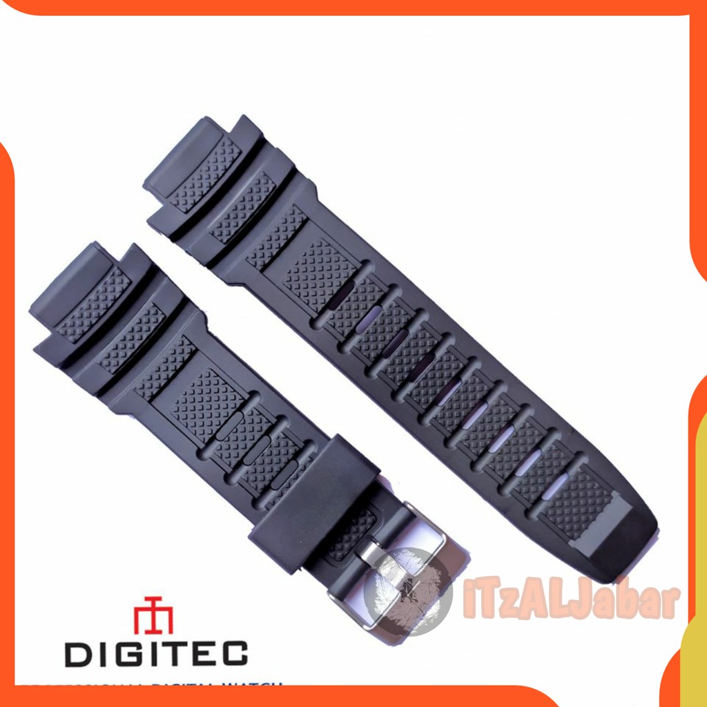 Tali jam tangan Digitec 3028 Rubber strap Tali jam Digitec DG 3028T