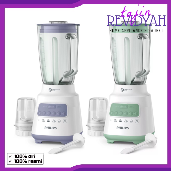 Philips HR2222 Blender Gelas Kaca 2222 - Garansi Resmi