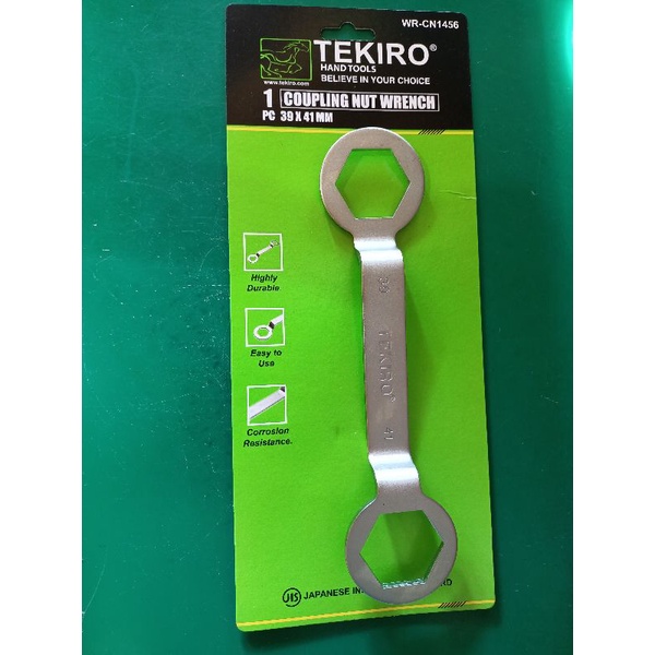 Kunci ring blok Mesin 39 x 41mm TEKIRO/COUPLING NUT WRENCH/ Kunci ring 39 x 41