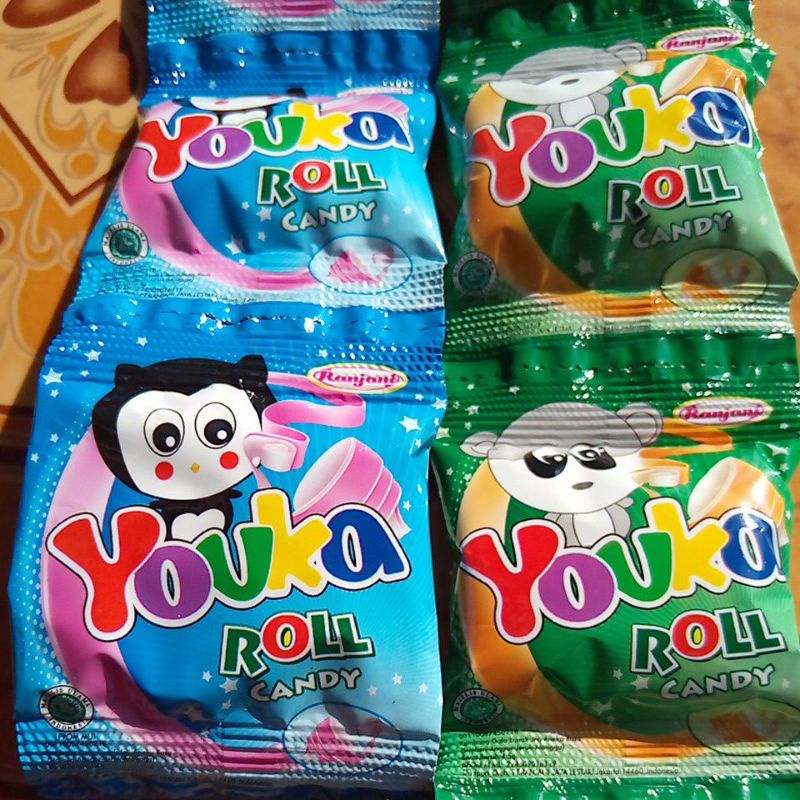 Youka Roll Candy - 1 Pack Isi 20 Pcs By Crr