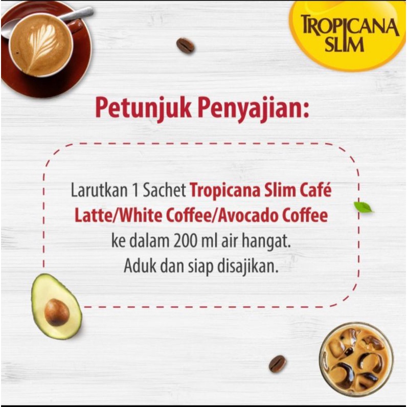 

Korzaln Tropicana Slim White Coffee 4 Sachet - Kopi Susu Tanpa Gula Pasir