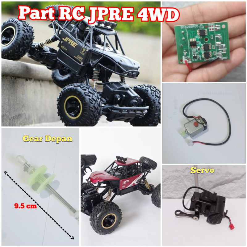 SPAREPART RC JPRE 4WD PART MOBIL REMOT KONTROL