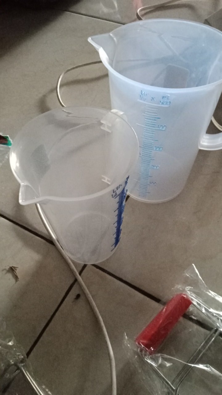 Okegrosir - Green Leaf Gelas Takar 500ml Scarlett Measuring Cup Gelas Ukur Gl1830