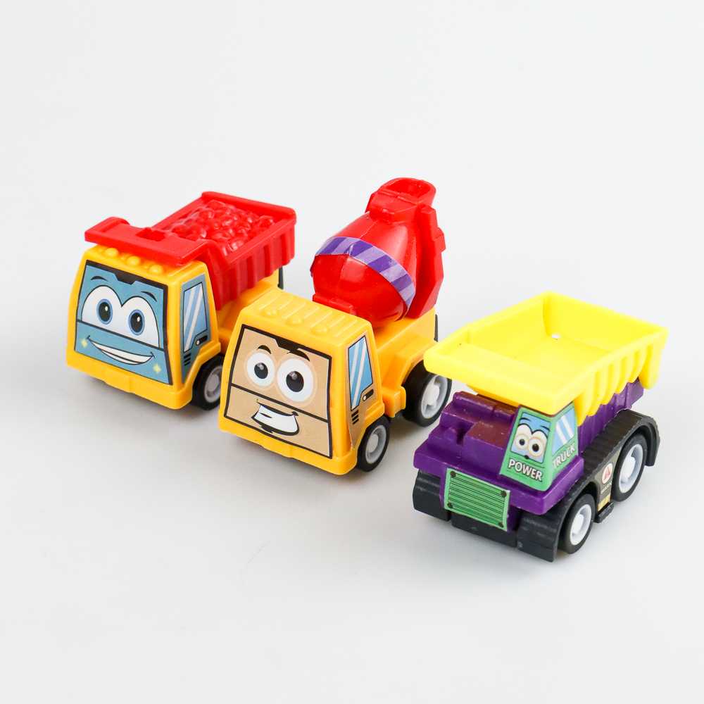 GIJ - ZKZC Mainan Anak Mobil Car Truck Children Toy 6 PCS