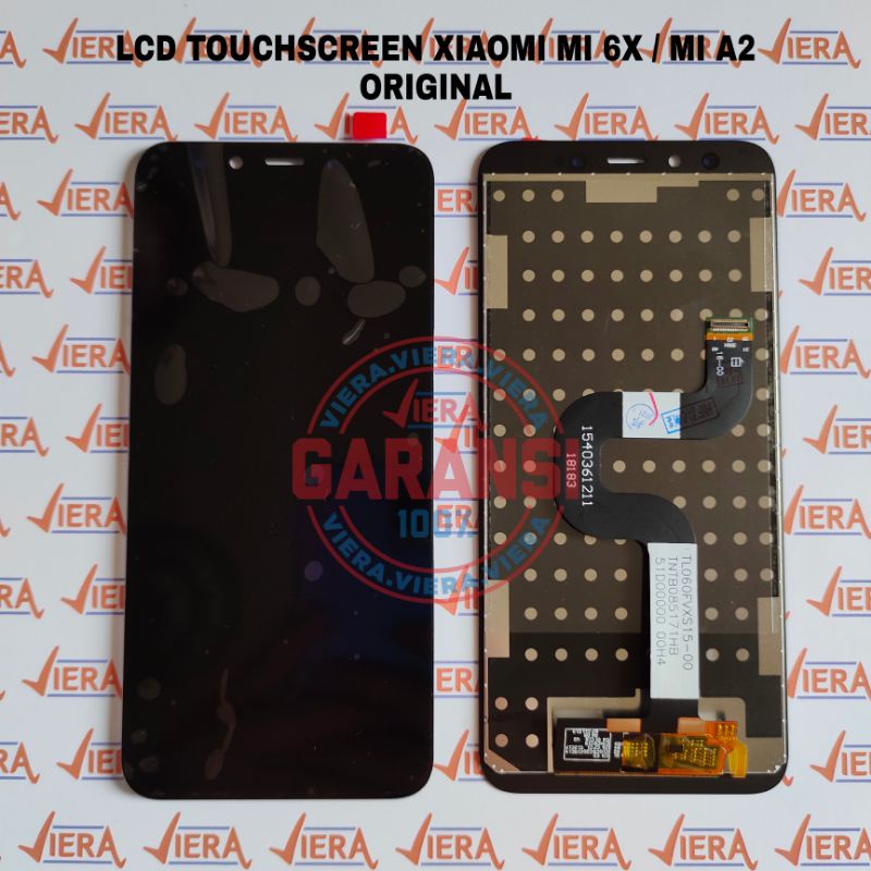LCD TOUCHSCREEN XIAOMI MI 6X / MI A2 ORIGINAL BLACK