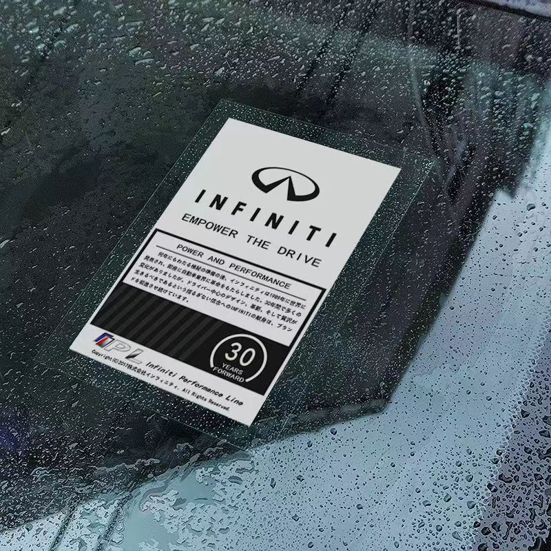 Stiker Kaca Depan Mobil Elektrostatis Untuk Infiniti