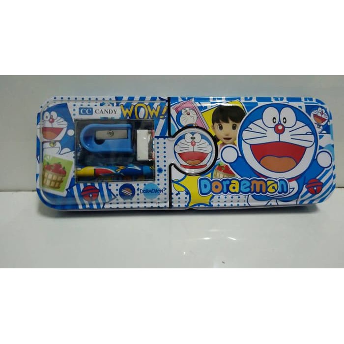 

Kotak Pensil / Pencil Case Little Doraemon- Cars -Big hero