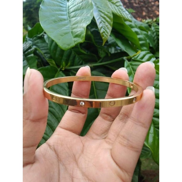 GELANG GOLD  CARTIER IP 6688  emas 18K
