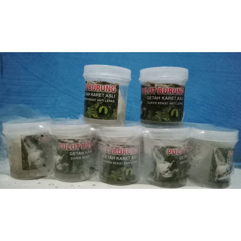 pulut burung getah karet asli sempati lem super lengket anti lepas penjerat hewan burung