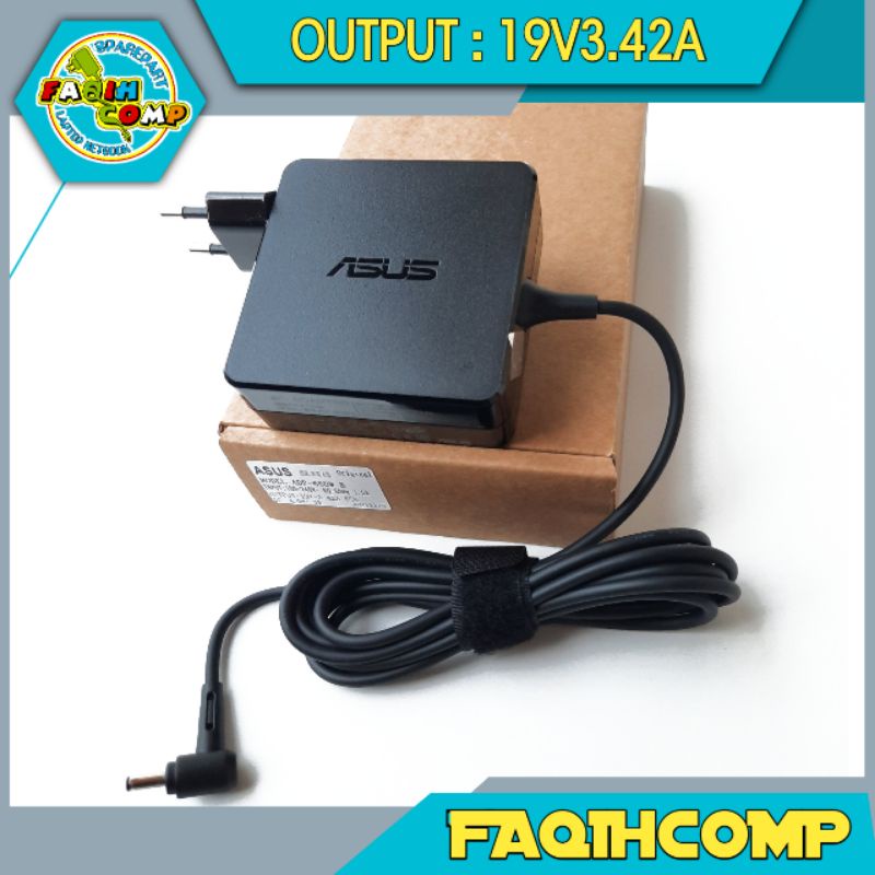 Adaptor Charger Original Laptop Asus Vivobook S14 S410U S410UN S410UF 19V 3.42A DC PORT (4.0x1.35mm)