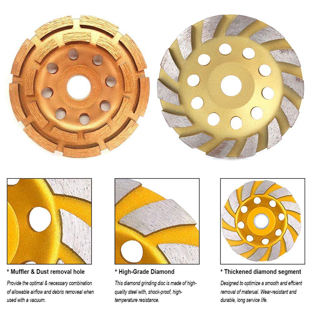 Solighter Brazing Disk Pad Poles Untuk Beton / Marmer