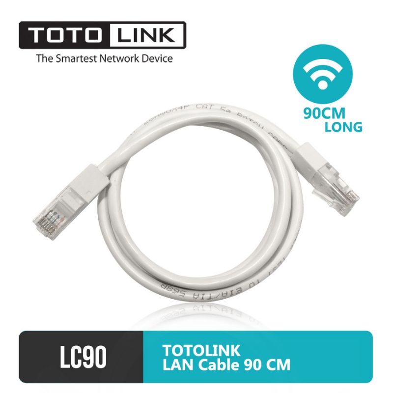 Kabel LAN TOTOLINK Gigabit Original Wifi Router Cable 90 cm 8 Pin