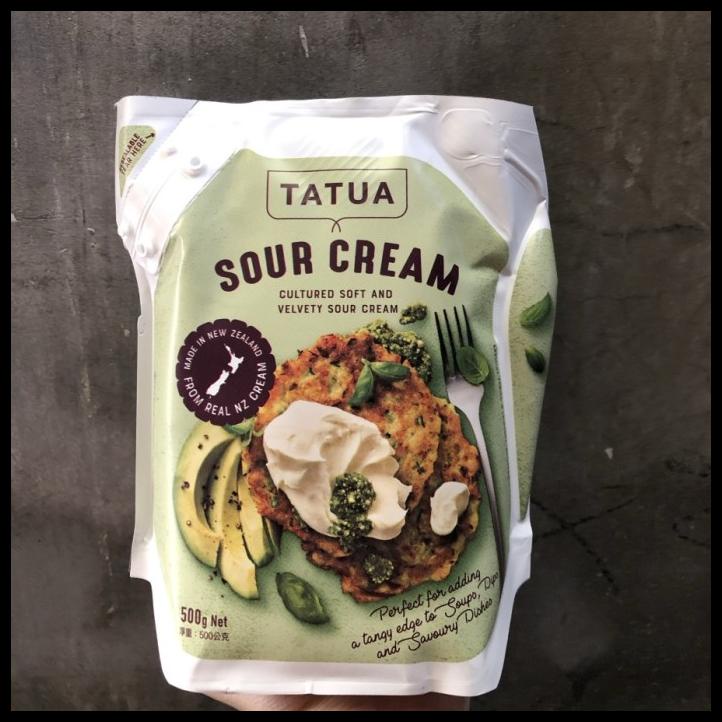 

TERBARUU!! TATUA SOUR CREAM 500 GR - SOURCREAM IMPORT NEW ZEALAND BAHAN KUE COD