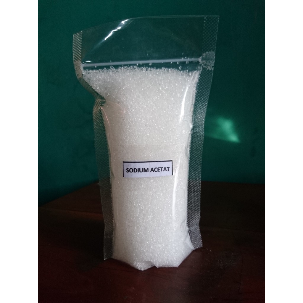 SODIUM NATRIUM ACETAT CUKA BAHAN MORDANT AA KAIN ECOPRINT DAN BATIK 250G