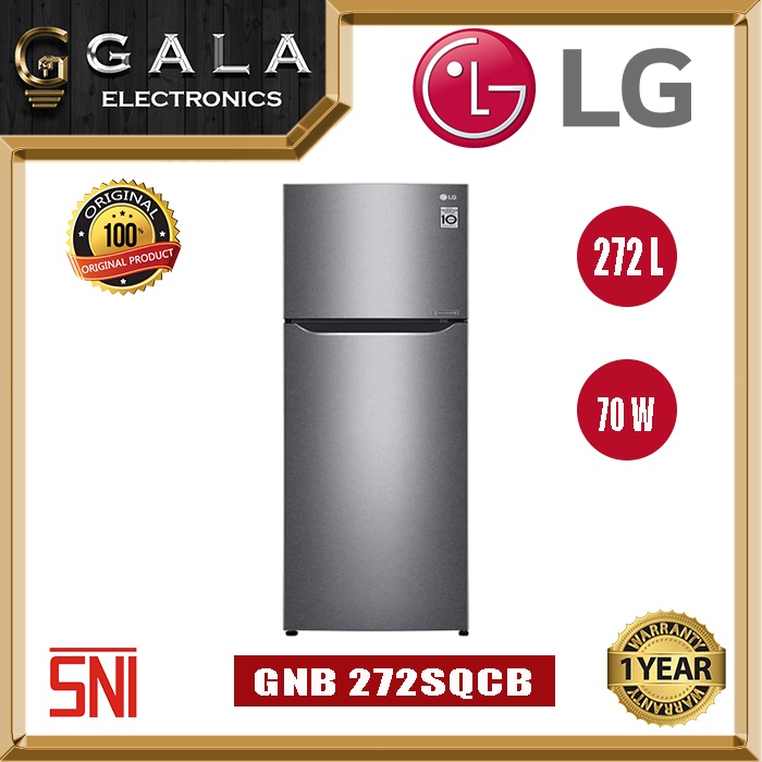 Lemari Es / Kulkas LG GNB272SQCB Smart Inverter (2 Pintu)