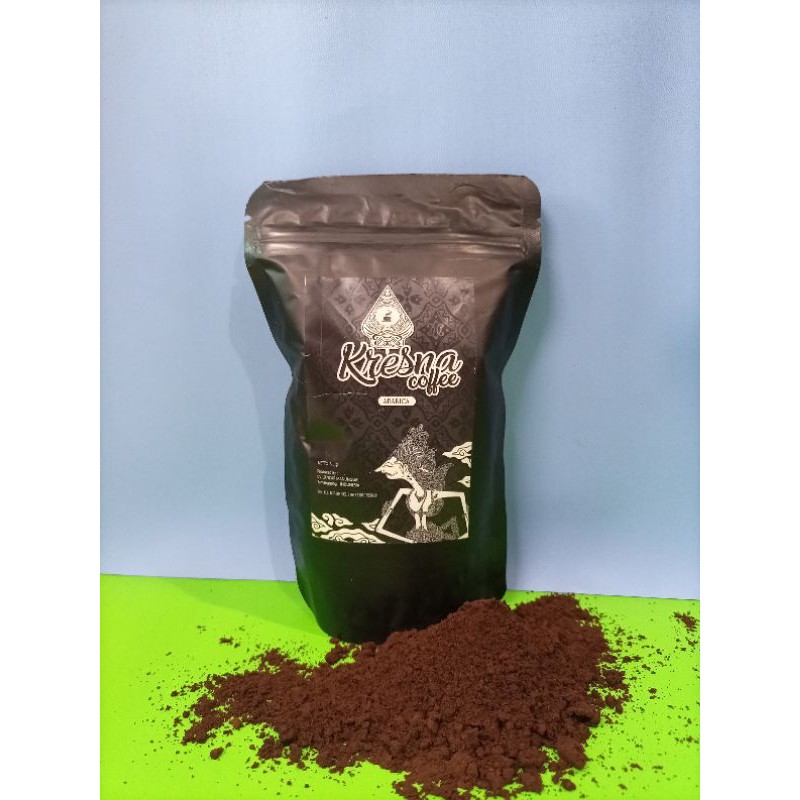 Coffee Arabika Bubuk Ground Kopi Murni Original Temanggung Tanpa Campuran 200 Gram Kemasan Ekonomis