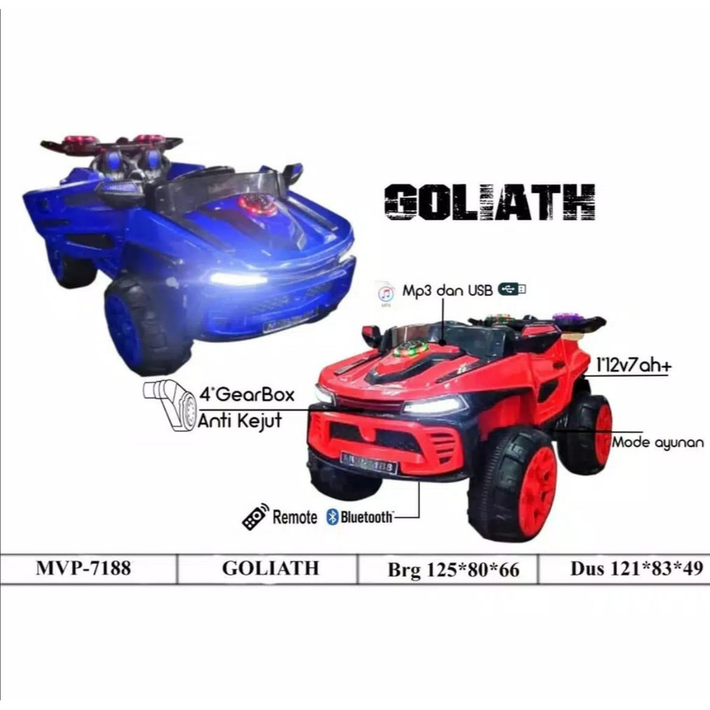 PROMO MAINAN ANAK MOBIL GOLIATH MVP-7188