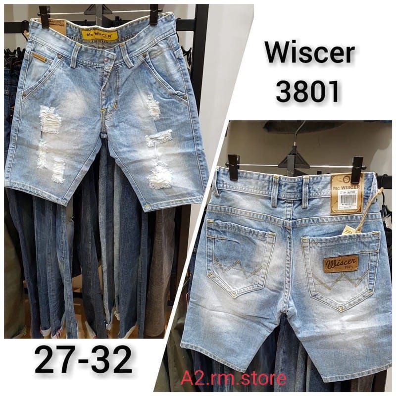 CELANA PENDEK MC WISCER TERBARU//SOBEK