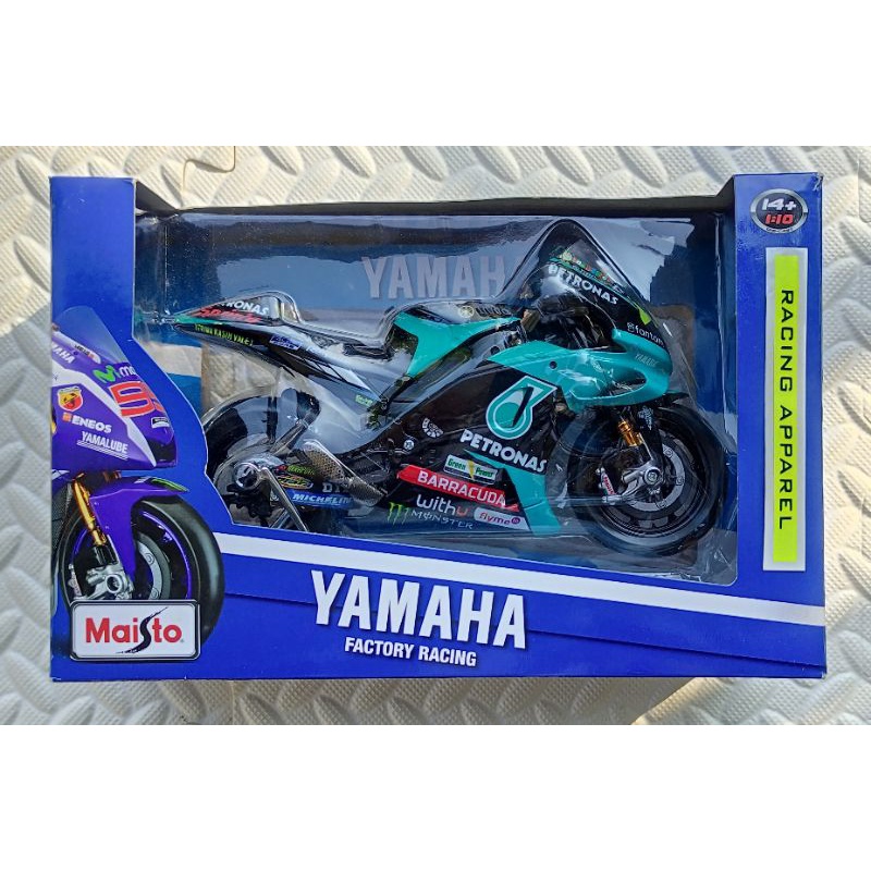Maisto - MotoGP 2021 Yamaha YZR-M1 Valentino Rossi 46 skala 1/10 [ Custom ]