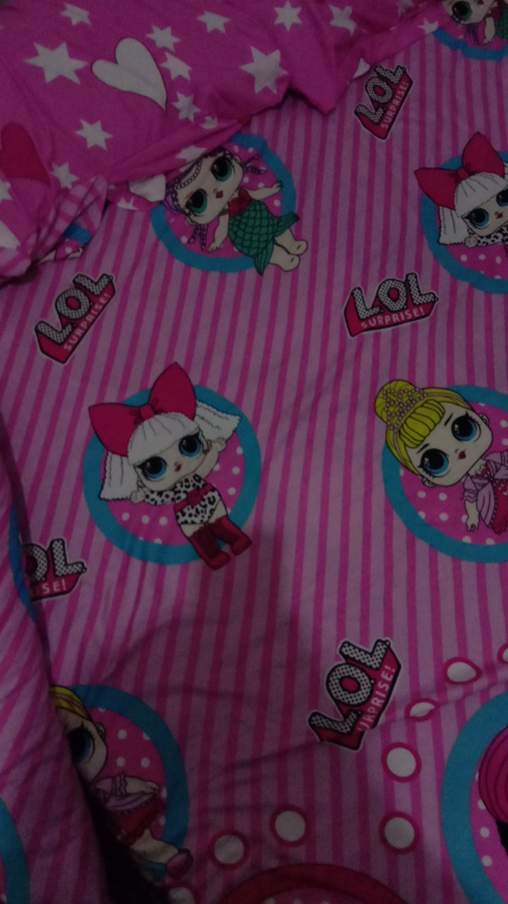 Sprei Fata Kartun Anak Karakter King 180x200 & Queen 160x200