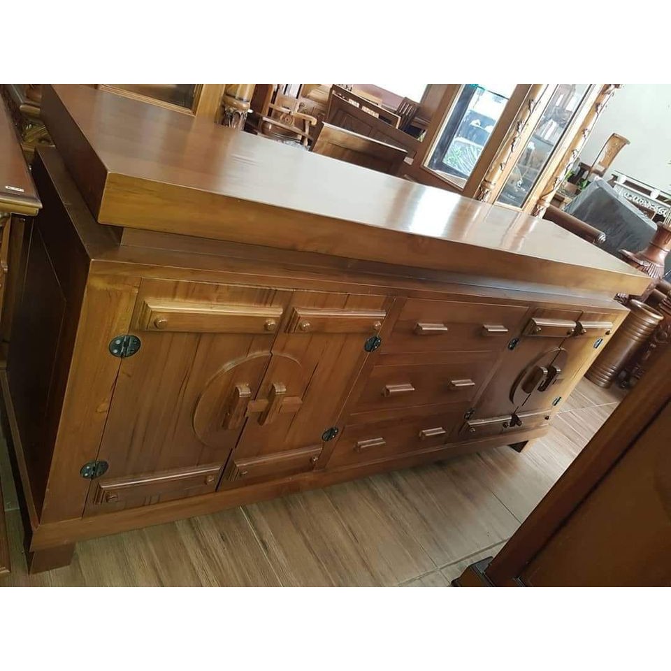 Bufet Tv Minimalis Jati Ukir jepara/Meja Tv Kayu Modern/Rak Tv Murah