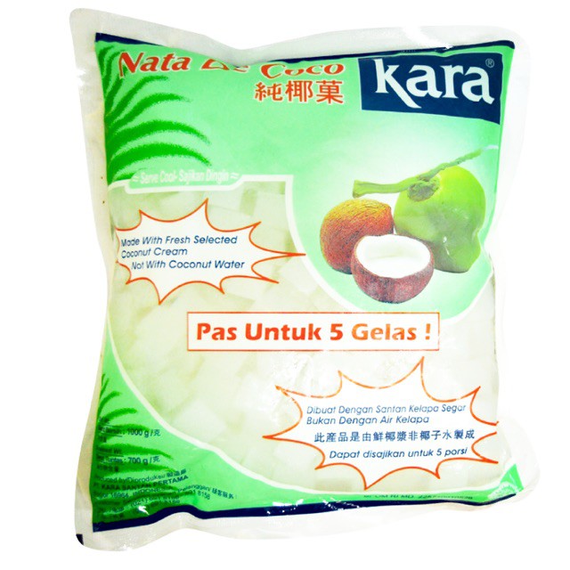 

KARA Nata De Coco Minuman [1 kg] / KARA Nata De Coco Minuman 1 kg