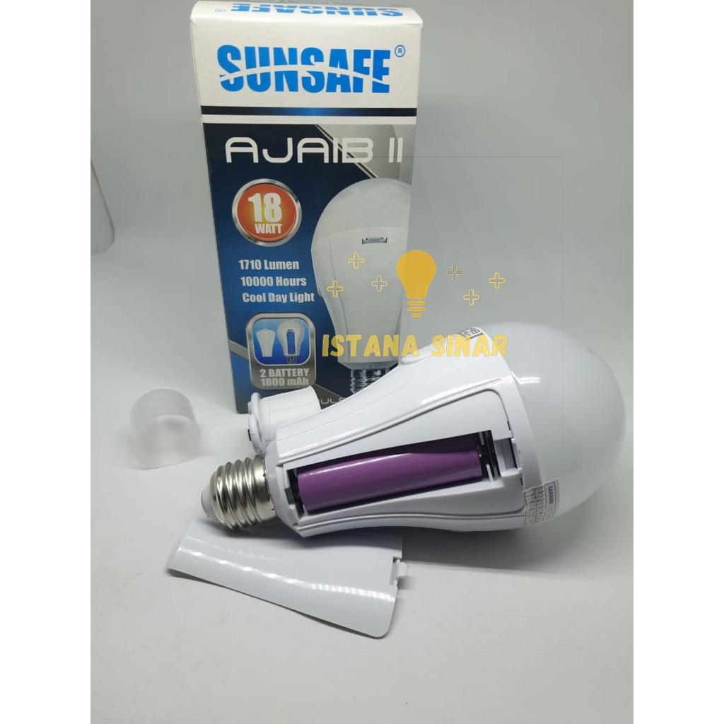 Lampu Emergency LED 18 Watt / Emergency Lamp / Lampu Ajaib Sunsafe II