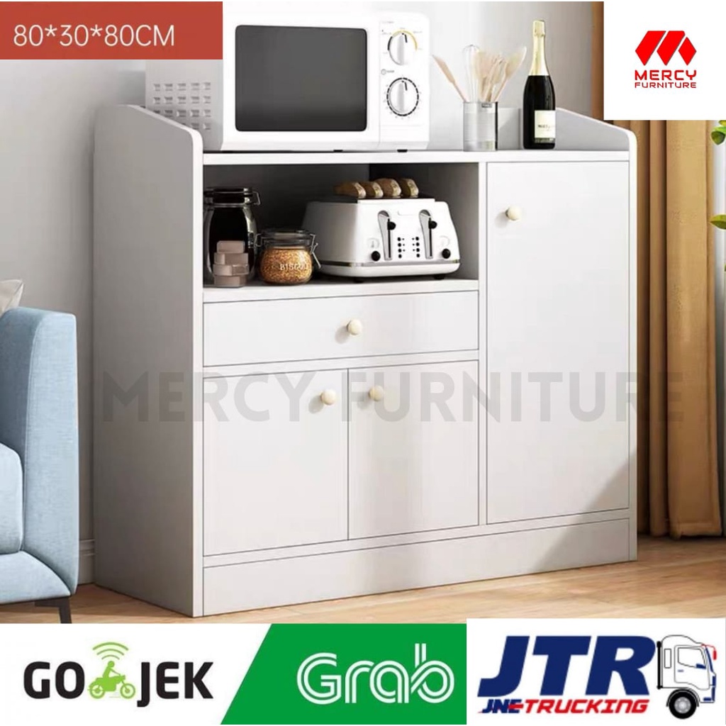 MERCY Buffet Rak Dapur Rak Multifungsi